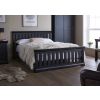 Toulouse Black Painted 4 foot 6 inches Slatted Double Bed - SUMMER SALE - 2