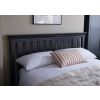 Toulouse Black Painted 4 foot 6 inches Slatted Double Bed - SUMMER SALE - 5