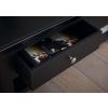 Toulouse Black Painted Large Coffee Table 4 Drawers with Shelf - £50 OFF FLASH SALE EXTENDED - 4