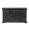 Toulouse 140cm Black Painted Large Assembled Sideboard - £80 OFF SUMMER SALE - 7