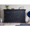 Toulouse 140cm Black Painted Large Assembled Sideboard - £80 OFF SUMMER SALE - 5