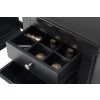Toulouse Black Painted Double Pedestal Large Dressing Table - £70 OFF SUMMER SALE - 9