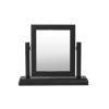 Toulouse Black Painted Dressing Table Mirror - SUMMER MEGA DEAL - 7