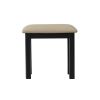 Toulouse Black Painted Dressing Table Stool - SUMMER MEGA DEAL - 9