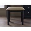 Toulouse Black Painted Dressing Table Stool - SUMMER MEGA DEAL - 12