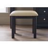 Toulouse Black Painted Dressing Table Stool - SUMMER MEGA DEAL - 3