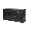 Toulouse Black Painted 160cm Large Fully Assembled Sideboard - £100 OFF SUMMER SALE - 2