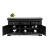 Toulouse Black Painted 160cm Large Fully Assembled Sideboard - £100 OFF SUMMER SALE - 6