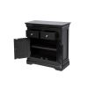 Toulouse 80cm Black Painted Small Assembled Sideboard - £40 OFF SUMMER SALE - 7