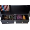 Toulouse Black Painted Tall Bookcase 2 Drawers - £70 OFF SUMMER SALE - 5