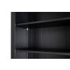 Toulouse Black Painted Tall Bookcase 2 Drawers - £70 OFF SUMMER SALE - 6