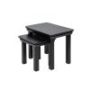 Toulouse Black Painted Assembled Nest Of Two Tables - 20% OFF FLASH SALE - 2