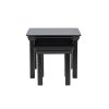 Toulouse Black Painted Assembled Nest Of Two Tables - 20% OFF FLASH SALE - 3