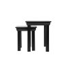 Toulouse Black Painted Assembled Nest Of Two Tables - 20% OFF FLASH SALE - 6