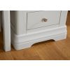 Toulouse Grey Painted Dressing Table Mirror Stool Set - SUMMER SALE - 4