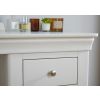 Toulouse Grey Painted Dressing Table Mirror Stool Set - SUMMER SALE - 5