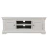 Toulouse Large Grey Painted Assembled TV Unit 2 Doors and Shelf - £40 OFF SUMMER SALE - 6