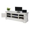 Toulouse Large Grey Painted Assembled TV Unit 2 Doors and Shelf - £40 OFF SUMMER SALE - 7