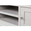 Toulouse Large Grey Painted Assembled TV Unit 2 Doors and Shelf - £40 OFF SUMMER SALE - 8