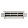 Toulouse Large Grey Painted Assembled TV Unit 2 Doors and Shelf - £40 OFF SUMMER SALE - 9