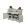 Toulouse Grey Painted 100cm Assembled Sideboard with Drawers - £50 OFF SUMMER SALE - 8