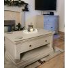Toulouse Grey Painted Fully Assembled Coffee Table 1 Drawer - £20 OFF SUMMER SALE - 2