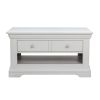 Toulouse Grey Painted Fully Assembled Coffee Table 1 Drawer - £20 OFF SUMMER SALE - 8