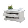 Toulouse Grey Painted Fully Assembled Coffee Table 1 Drawer - £20 OFF SUMMER SALE - 9