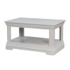 Toulouse Grey Painted Assembled Coffee Table with Shelf - SUMMER SALE - 6