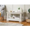 Toulouse Grey Painted Assembled Coffee Table with Shelf - SUMMER SALE - 2