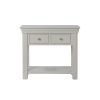 Toulouse Grey Painted Hallway Console Table 2 Drawers - £50 OFF SUMMER SALE - 7