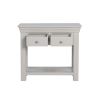 Toulouse Grey Painted Hallway Console Table 2 Drawers - £50 OFF SUMMER SALE - 9