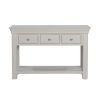 Toulouse 3 Drawer Large Grey Painted Console Table - £70 OFF SUMMER SALE - 7