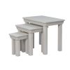 Toulouse Grey Painted Nest Of Three Tables - SUMMER SALE - 6