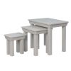 Toulouse Grey Painted Nest Of Three Tables - SUMMER SALE - 7