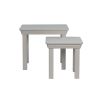 Toulouse Grey Painted Assembled Nest Of 2 Tables - SUMMER SALE - 11
