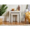 Toulouse Grey Painted Assembled Nest Of 2 Tables - SUMMER SALE - 3