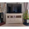 Toulouse Grey Painted Fully Assembled TV Unit 2 Drawers - £80 OFF SUMMER SALE - 2