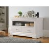 Toulouse Grey Painted Fully Assembled TV Unit 2 Drawers - £80 OFF SUMMER SALE - 3