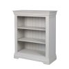 Toulouse Low Small Grey Painted Fully Assembled Bookcase - SUMMER SALE - 8