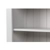 Toulouse Low Small Grey Painted Fully Assembled Bookcase - SUMMER SALE - 12