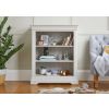 Toulouse Low Small Grey Painted Fully Assembled Bookcase - SUMMER SALE - 5