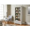 Toulouse Grey Painted Tall Bookcase 2 Storage Drawers - SUMMER SALE - 2