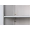 Toulouse Grey Painted Tall Bookcase 2 Storage Drawers - SUMMER SALE - 9