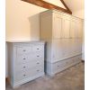 Toulouse Grey Painted Extra Large 4 Door Quad Wardrobe - £300 OFF FLASH SALE - 3