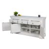 Toulouse Grey Painted 160cm Large Assembled Sideboard - SUMMER SALE - 7