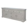 Toulouse Grey Painted 200cm Large Fully Assembled Sideboard - £100 OFF FLASH SALE - 12