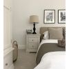 Pair of Toulouse Grey 2 Drawer Fully Assembled Bedside Tables - SUMMER SALE - 3