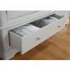 Toulouse Grey Painted Triple Wardrobe with Drawers - £200 OFF FLASH SALE - 8