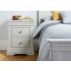 Toulouse Grey Painted 2 Drawer Large Assembled Bedside Table - £40 OFF SUMMER SALE - 15